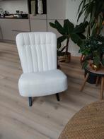 Nieuw: Denzel Fauteuil - Alpine Ivory Stof wit - Teddy stof, Ophalen, Nieuw, Stof, Modern