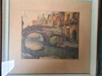 tekening van van Neste, Antiek en Kunst, Ophalen of Verzenden