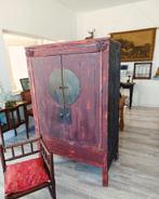 Stoere oude Chinese kast / bruidskast, Ophalen