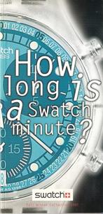 Swatch horloges catalogus 1997., Zo goed als nieuw, Catalogus, Verzenden