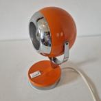 Vintage oranje bollamp oranje lamp tafellamp bollampje, Ophalen of Verzenden