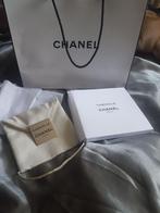 Leuk klein Chanel zakje tasje opbergtasje Gabrielle Chanel, Verzenden, Nieuw, Beige, Heer of Dame