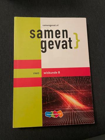 Samengevat 2021/2022 wiskunde B vwo beschikbaar voor biedingen