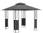 Paviljoen 3x3, partytent prieel antraciet GRATIS BEZORGD!, Tuin en Terras, Verzenden, Minder dan 4 meter, Nieuw, Paviljoen