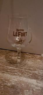 Le fort bier glas, Ophalen of Verzenden, Zo goed als nieuw, Glas of Glazen, Overige merken