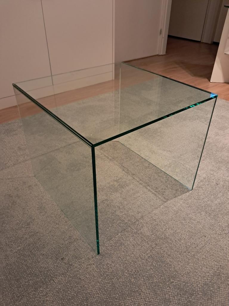 Bijzettafel of salontafel, Ophalen, Vierkant, 45 tot 60 cm