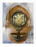 Antiek wijwater bakje “Onze Lieve Vrouw van Scherpenheuvel”, Antiek en Kunst, Ophalen of Verzenden
