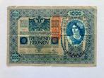 1000 Kronen Banknote Oestereichisch-Hungarische Bank 1902, Ophalen of Verzenden, Oostenrijk, Los biljet
