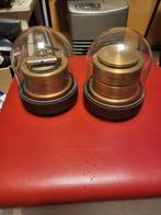 Barigo weerstationset messing, Audio, Tv en Foto, Weerstations en Barometers, Ophalen of Verzenden, Gebruikt, Weerstation