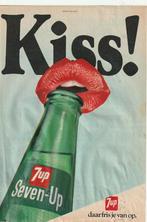 Retro reclame 1979 7Up Seven-Up frisdrank met kus, Verzamelen, Verzenden, Overige typen