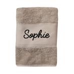 Kerst of Sint tip? Deluxe Handdoek geborduurd met naam, The River House, Info@theriverhouse.nl, Overige kleuren, Handdoek