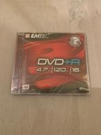 1x DVD+R 4.7GB 120 minuten 16x, Computers en Software, Beschrijfbare discs, Nieuw, Dvd, EMTEC, Ophalen of Verzenden