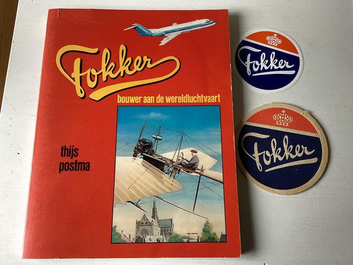 Fokker bouwer aan de wereldluchtvaart - Thijs Postma, Verzamelen, Luchtvaart en Vliegtuigspotten, Zo goed als nieuw, Boek of Tijdschrift