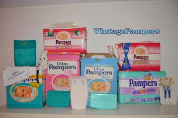 Pampers Vintage Oude luiers Zwitsal Baby 