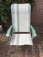 Te koop 2 crespo campingstoelen kleur groen, Caravans en Kamperen, Ophalen, Zo goed als nieuw, Campingstoel