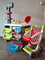 Smoby Supermarkt met winkelwagen en accessoires, Kinderen en Baby's, Ophalen, Gebruikt, Kunststof, Speelkeuken