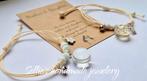 🦋 Sellie's handmade jewelery 🦋, Beige, Nieuw, Ophalen of Verzenden, Elastiek