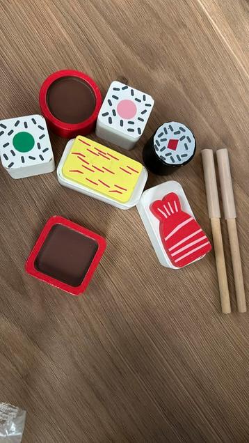 Speelgoed sushi voor jouw speelgoedkeuken