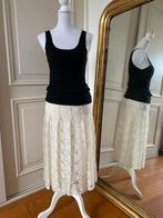 Fijn gebreide nieuwe! rok ESCADA,mohair ea, mt 36, Wit, Nieuw, Escada, Ophalen of Verzenden