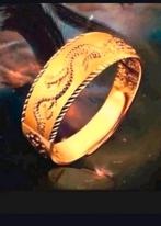 Ring draken maat 20, Sieraden, Tassen en Uiterlijk, Ringen, Verzenden, Nieuw, Goud