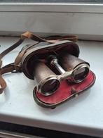 Antieke Franse Edison Jumelles ca1900 verrekijker met Kompas, Antiek en Kunst, Ophalen of Verzenden