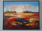 Schilderij landschap van Jochem de Graaf, Antiek en Kunst, Kunst | Schilderijen | Klassiek, Ophalen