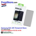 Rixus Privacy Ultra Line Tempered Glass |Samsung S24 en S25., Verzenden, Nieuw, Frontje of Cover