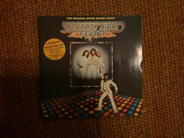 Saturday Night Fever LP - Soundtrack, Cd's en Dvd's, Vinyl | Filmmuziek en Soundtracks, Gebruikt, 12 inch, Ophalen of Verzenden