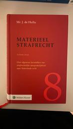 Materieel strafrecht Hullu, Boeken, Studieboeken en Cursussen, Nieuw, Ophalen of Verzenden, WO