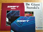 Suzuki Swift Brochures (3st) nieuwstaat, Ophalen of Verzenden, Zo goed als nieuw, Overige merken