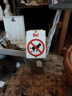 Grappig 'Geen Hondenpoep' Bord, Ophalen, Gebruikt