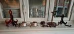 Diverse collectie van decoratieve standaards en houders, Ophalen, Gebruikt