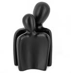 Minimalistisch koppel beeld – Omhelzing (zwart) nieuw, Ophalen, Nieuw