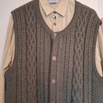 Mouwloos vest Tiroler overhemd oktoberfeest Tiroler, Ophalen of Verzenden, Gedragen, Maat 52/54 (L)