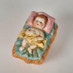 Kindje Jezus in kribbe voor de kerststal - los figuurtje, Ophalen of Verzenden, Zo goed als nieuw