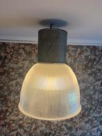 Industriële lamp, vintage, Huis en Inrichting, Overige kleuren, 25 tot 50 cm, Rond, Ophalen of Verzenden