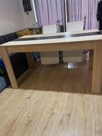 Eettafel, Huis en Inrichting, Ophalen, Gebruikt, 100 tot 150 cm, Eikenhout