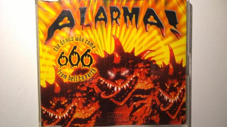 666 - Alarma!, Cd's en Dvd's, Cd Singles, Zo goed als nieuw, Pop, 1 single, Maxi-single, Ophalen of Verzenden