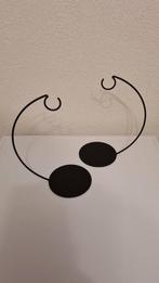 Mica Decorations: 2 zwarte metalen decoratie standaards, Ophalen, Zo goed als nieuw