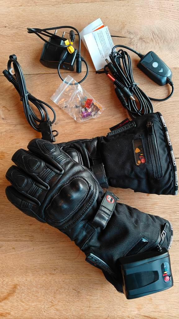 Gerbing XR-12 inclusief accu's maat s verwarmde handschoenen, Motoren, Kleding | Motorkleding, Tweedehands, Ophalen of Verzenden