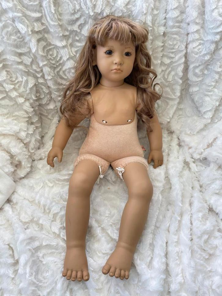 Annette Himstedt Neblina, 68cm., Verzamelen, Poppen, Gebruikt, Pop, Levensecht of Reborn, Ophalen of Verzenden