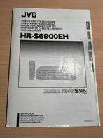 JVC HR-S6900EH Handleiding (Nederlands), Audio, Tv en Foto, Videospelers, Ophalen of Verzenden, Zo goed als nieuw, VHS-speler of -recorder