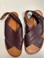 Mulberry leather sandals / sandalen 37,5, Ophalen of Verzenden, Bruin, Zo goed als nieuw