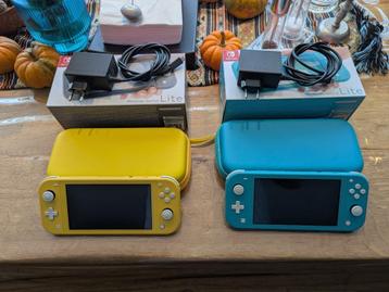 Nintendo Switch Lite 2x beschikbaar voor biedingen