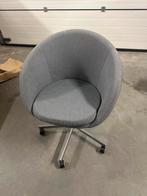 Mooie grijze bureaustoel, Huis en Inrichting, Ophalen, Zo goed als nieuw, Grijs, Bureaustoel