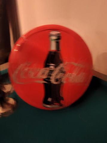 Coca-Cola Reclamebord/Telefoon met licht beschikbaar voor biedingen