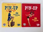 Romain Hugault - Pin-up Wings 20 stickers - set 1 en set 2, Complete serie of reeks, Verzenden, Zo goed als nieuw, Romain Hugault