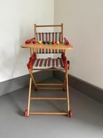 Houten poppenstoel vintage, Kinderen en Baby's, Speelgoed | Houten speelgoed, Ophalen of Verzenden, Gebruikt, Overige typen