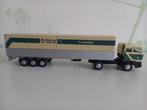 Daf 2800 met huifoplegger Bachmann, Hobby en Vrije tijd, Ophalen of Verzenden, Zo goed als nieuw, Bus of Vrachtwagen, Lion Toys
