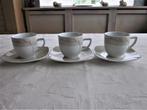 Jarolina Fine Royal Porcelaine 3 kop D7,5cm en schotels D14m, Huis en Inrichting, Keuken | Servies, Ophalen of Verzenden, Zo goed als nieuw
